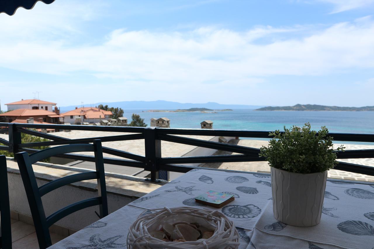 Ferienwohnung House With Marvelous View Ouranoupoli Exterior foto