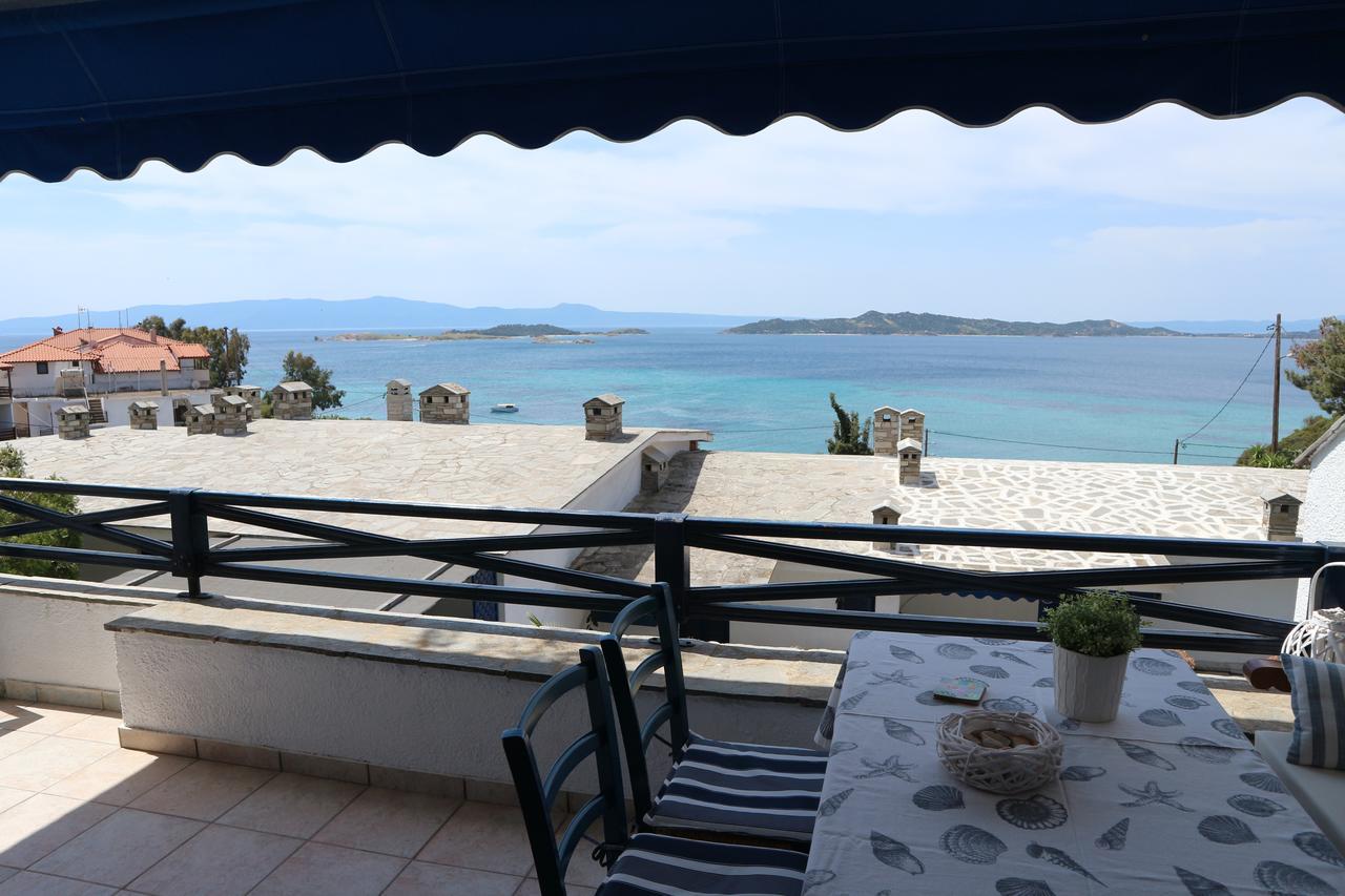 Ferienwohnung House With Marvelous View Ouranoupoli Exterior foto