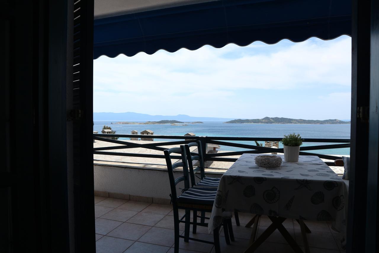 Ferienwohnung House With Marvelous View Ouranoupoli Exterior foto