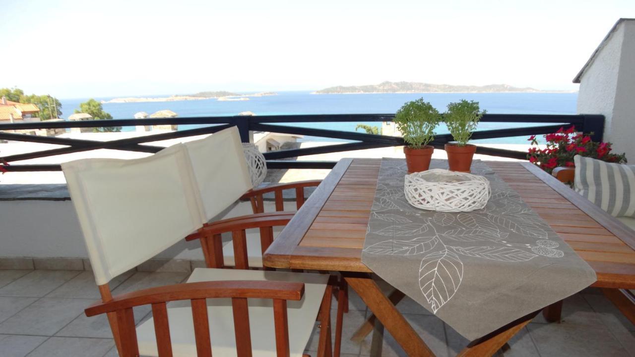 Ferienwohnung House With Marvelous View Ouranoupoli Exterior foto